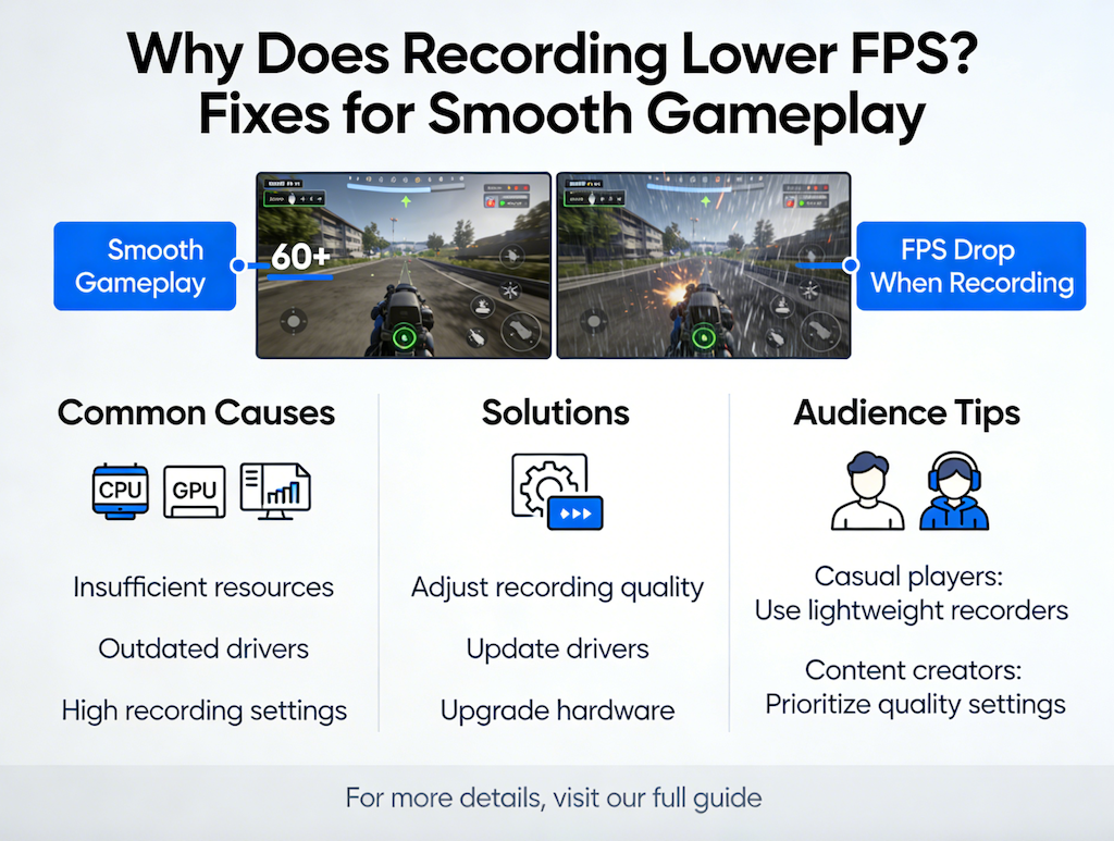 Record Gameplay Without FPS Drops