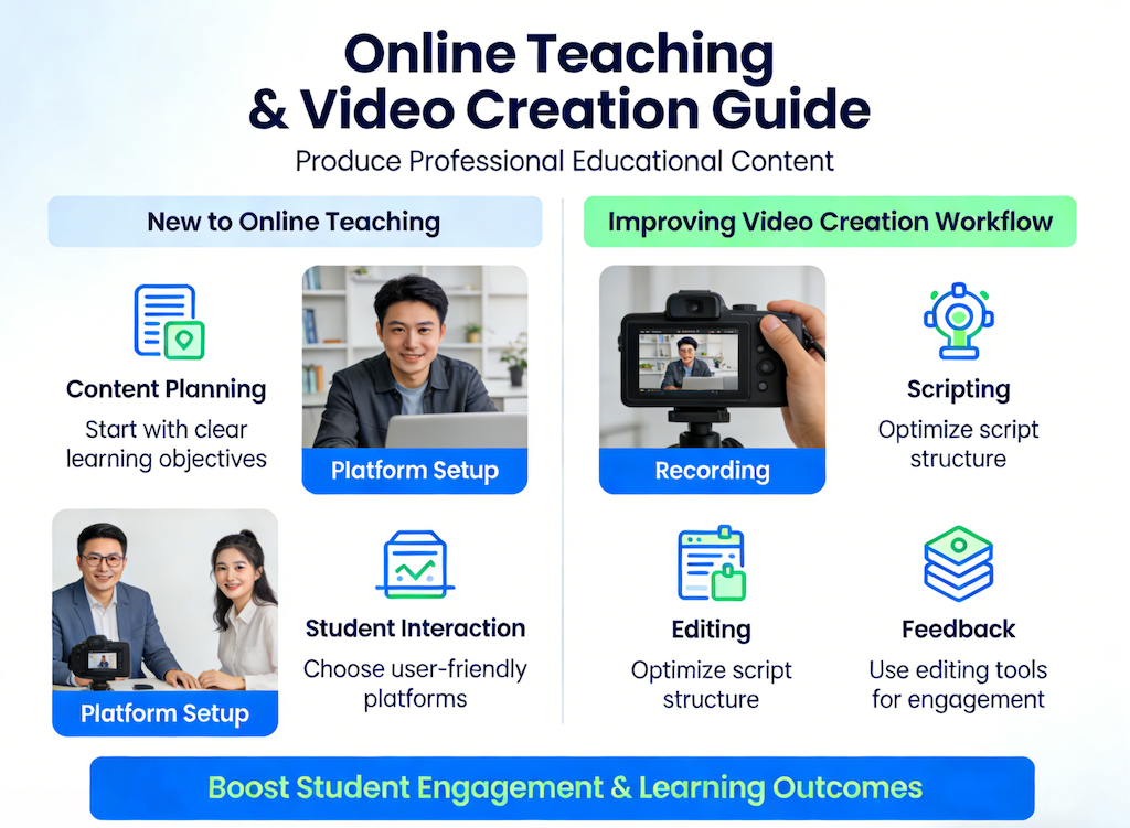 Screen Recording for Online Teaching