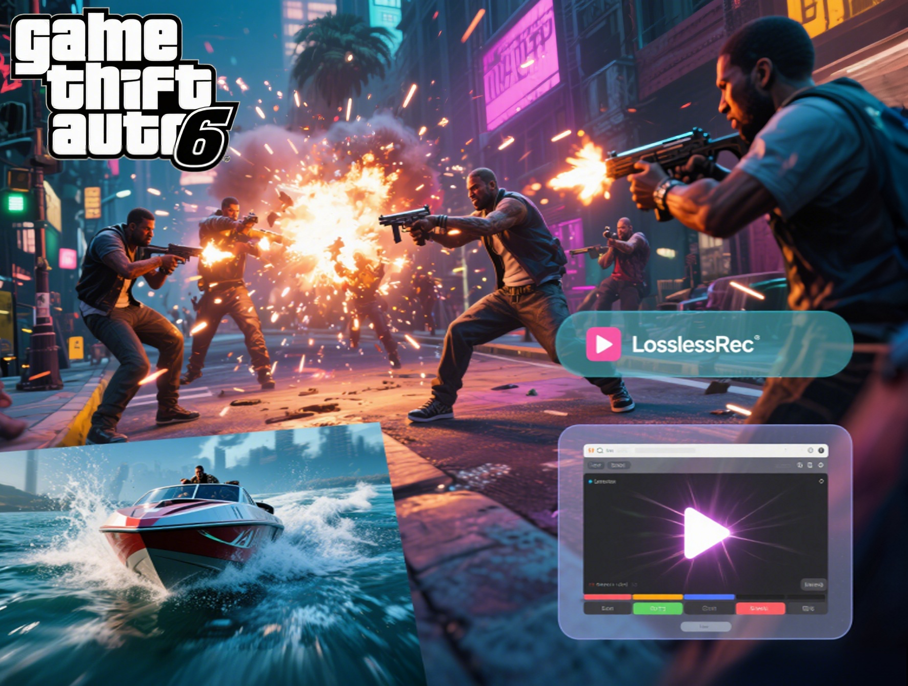 Why Choose LosslessRec to Record GTA6